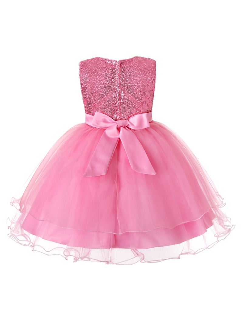 D'Daniela Sequin Tulle Party Dress - Image 2