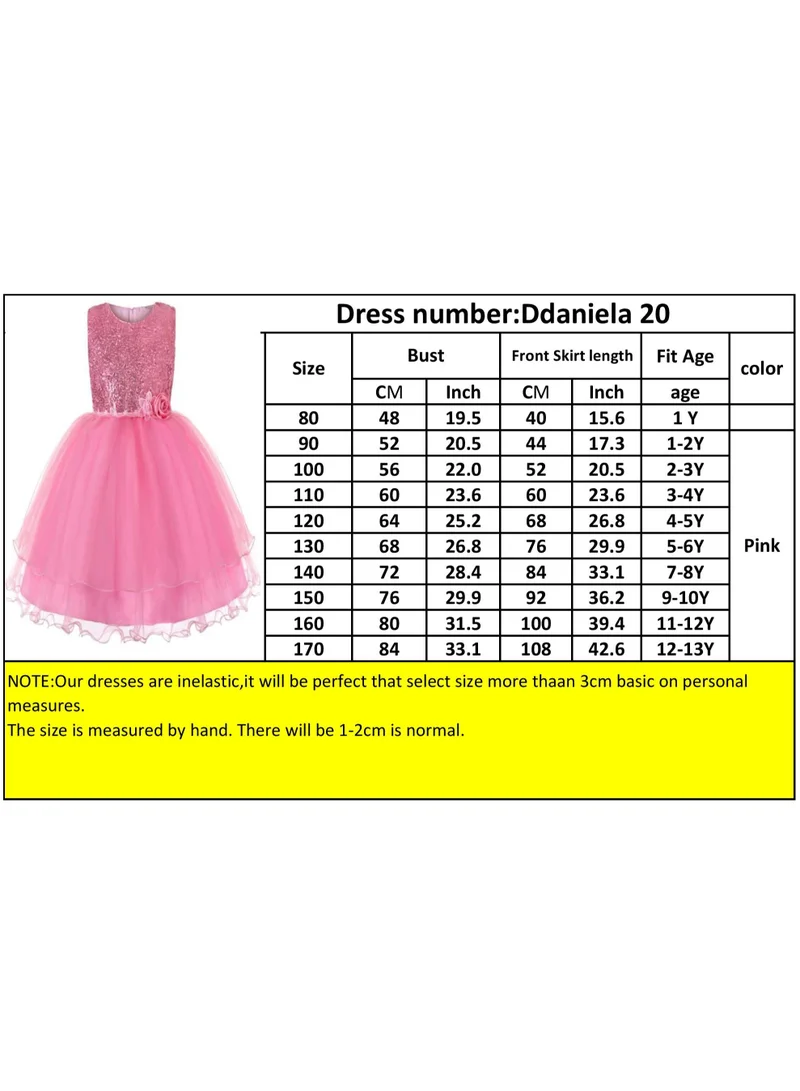 D'Daniela Sequin Tulle Party Dress