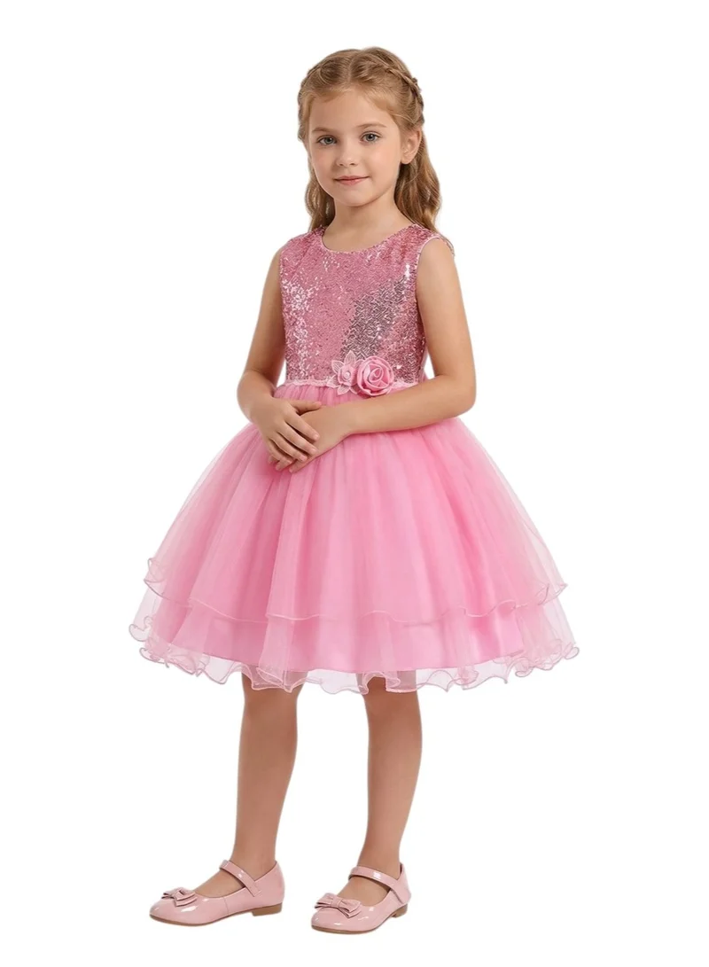 دىدانيالا فستان سهرة تول بالترتر