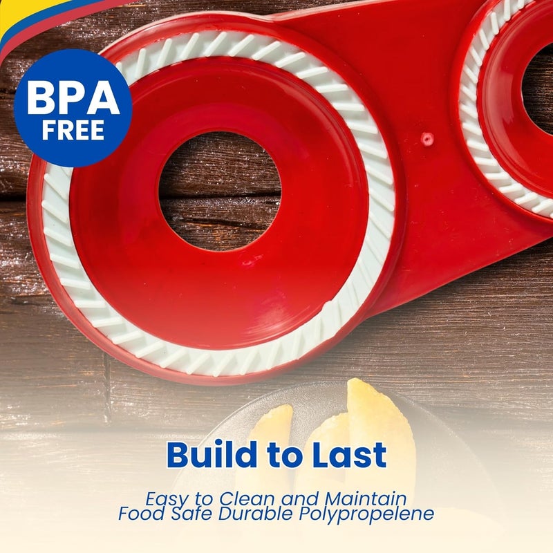 TRAITOOLS Molde para Empanadas with Double Size (4.3" & 3.25") – Molde Para Hacer Empanadas, Gorditas, Pastelitos, and More – Durable, Food-Safe, Easy-to-Clean Kitchen Tool - Image 5