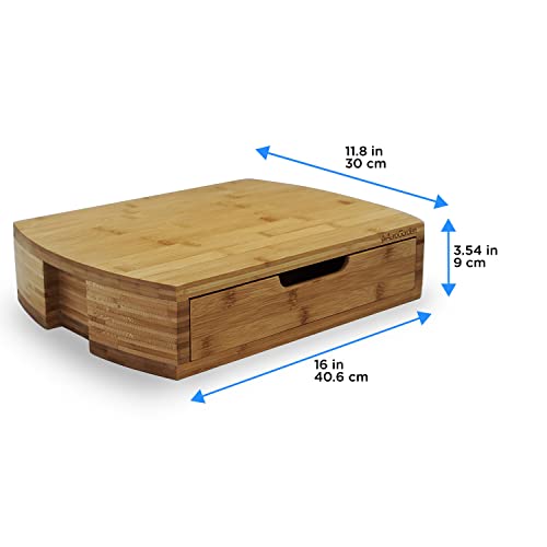 AeroGarden Bamboo Garden Storage Drawer, Holds Indoor Garden Supplies - Image 5