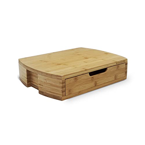 AeroGarden Bamboo Garden Storage Drawer, Holds Indoor Garden Supplies - Image 1