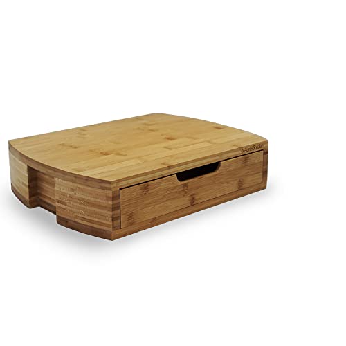 AeroGarden Bamboo Garden Storage Drawer, Holds Indoor Garden Supplies - Image 4