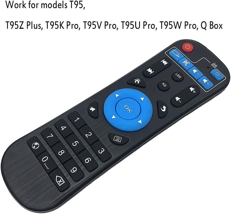 Amiroko جهاز تحكم عن بعد بديل لـ T95Z Plus وT95K وT95V وT95U وT95W Pro وQ Box Amlogic S912 Android TV Box IPTV Media Player - Image 1