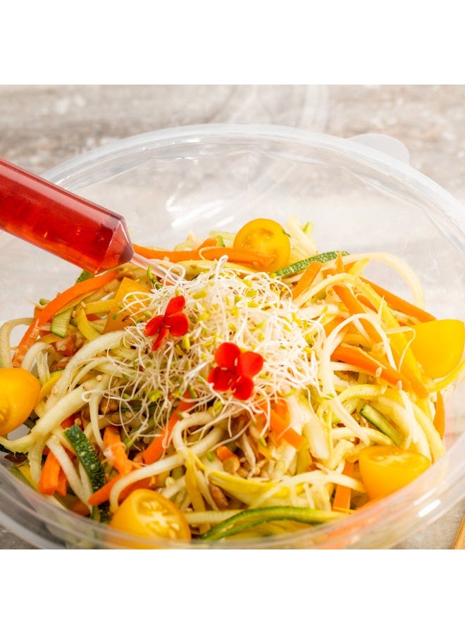 Restaurantware 15 Milliliters Dessert Pipettes, 250 Food Grade Cupcake Pipettes - Disposable, Long Stem, Clear Plastic Infusion Droppers, For Appetizers, Desserts, Or Cocktails - Image 3