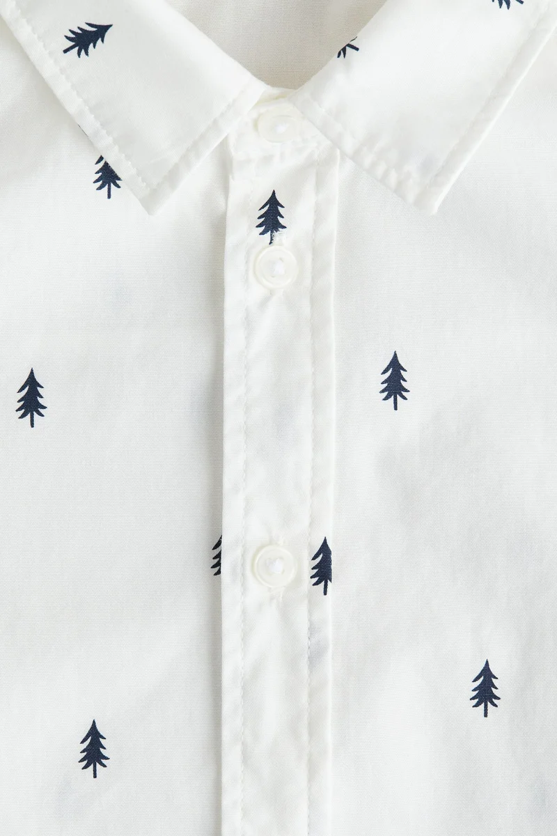 H&M Patterned cotton shirt