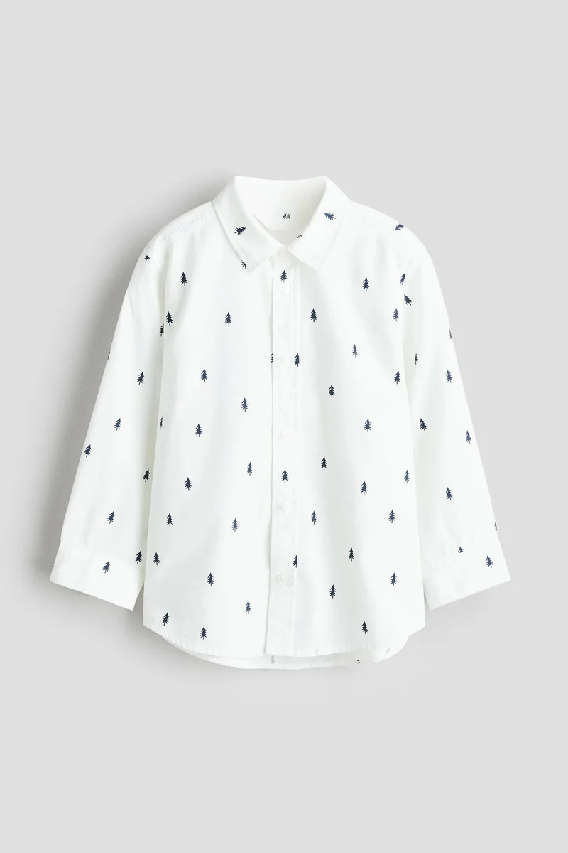 H&M Patterned cotton shirt