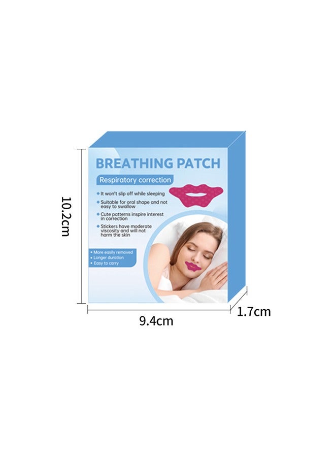 Generic 30 Pcs Sleep Tape Patch for Adult, Closed Mouth Patch for Reduces Mouth Breathing, Hypoallergenic Medical Grade Adhesive Cotton Tape (Pink)  - Image 5
