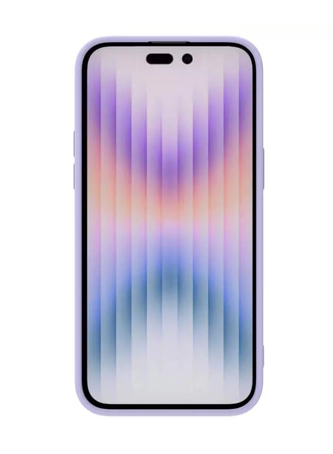 Nillkin CamShield Silky Magnetic silicon case for Apple iPhone 15 Pro 6.1 (2023)-Light Purple - Image 2