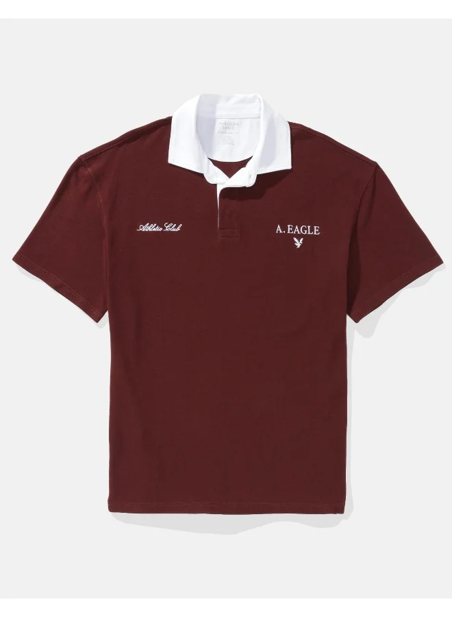 امريكان ايجل AE Graphic Polo Shirt