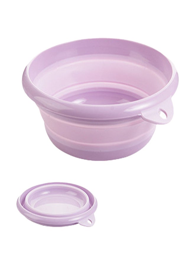 Collapsible Wash Basin Foldable Reusable Wash Basin Folding Round Dishpan Washing Basin Foldable Dish Pan Kitchen Storage Basket for Camping Home RV - Image 1