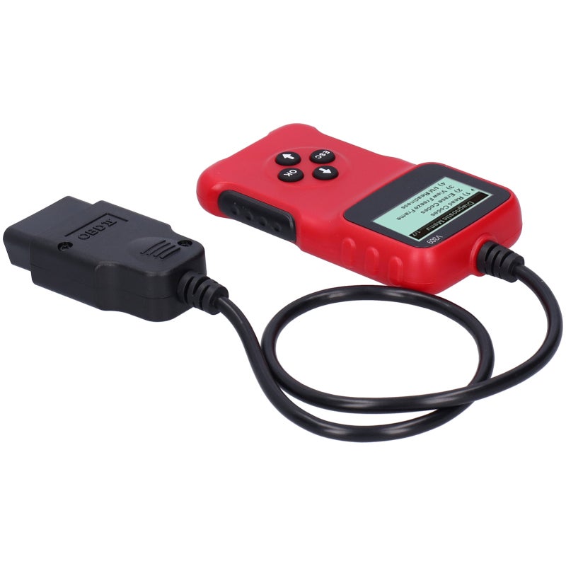 قارئ أكواد OBD2 لتشخيص الأعطال للمركبات التي تعمل بالديزل والبنزين - أداة إزالة أكواد أعطال محرك السيارة بتقنية التوصيل والتشغيل مع دعم 9 بروتوكولات تقليدية - Image 2