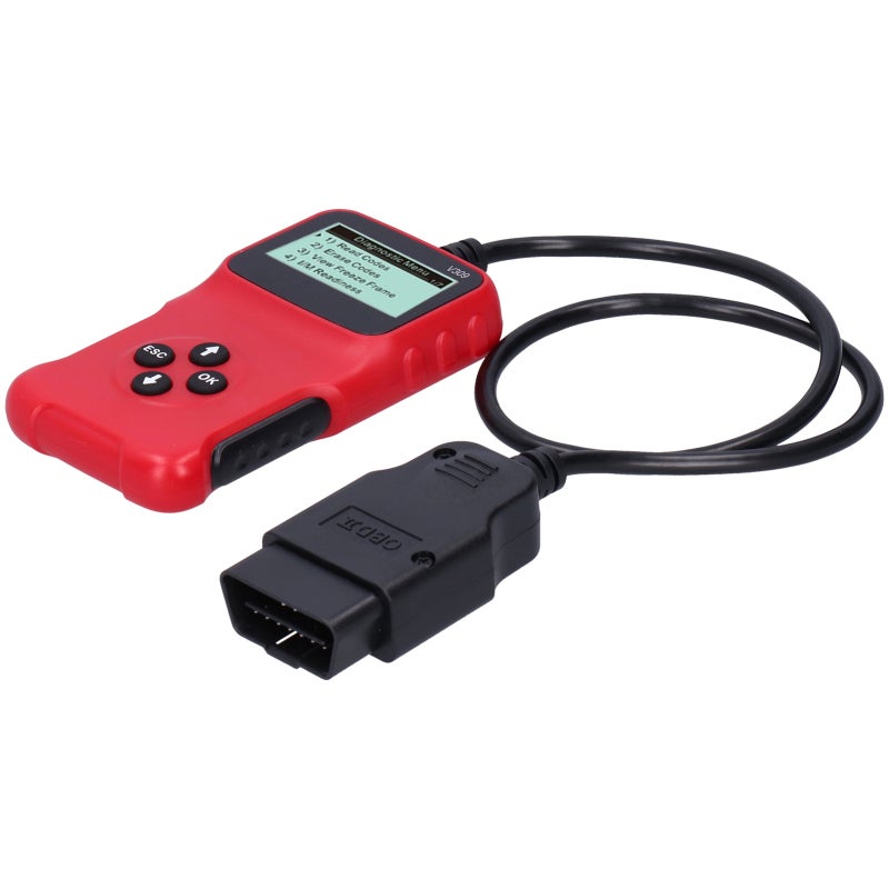 قارئ أكواد OBD2 لتشخيص الأعطال للمركبات التي تعمل بالديزل والبنزين - أداة إزالة أكواد أعطال محرك السيارة بتقنية التوصيل والتشغيل مع دعم 9 بروتوكولات تقليدية - Image 4