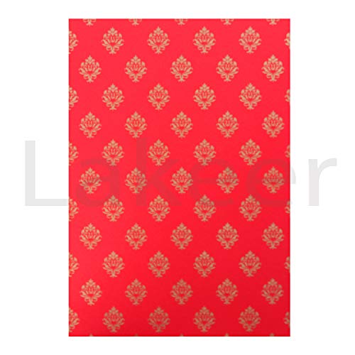 Lakeer A4 Printed Decorative Paper Pack of 10 Sheets 180-210GSM Thick for Origami, Scrapbooking, Hobby Crafts, Project Work (Emblem Printed, Assorted) - Image 5