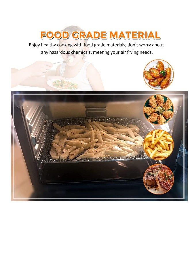 Premium Nonstick Air Fryer Drip Pan Set for PowerXL Vortex 6QT 10QT, 2 Pack Dishwasher Safe Replacement Trays  - Image 3