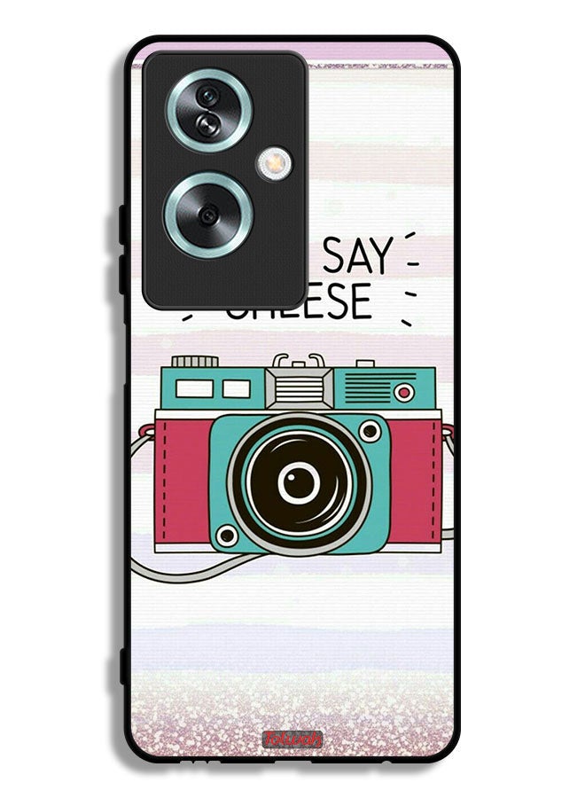 Tolwak Oppo A2 Protective Case Cover Just Say Cheese - Image 1