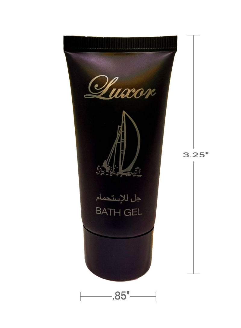 ECO Amenities Luxor Bath Gel 0.85 oz. – Bulk Hotel Amenities, Travel Size Shower Gel, Luxury Guest Toiletries for Hotels, Resorts, Airbnb & Spa – Case of 75 Tubes” - Image 4