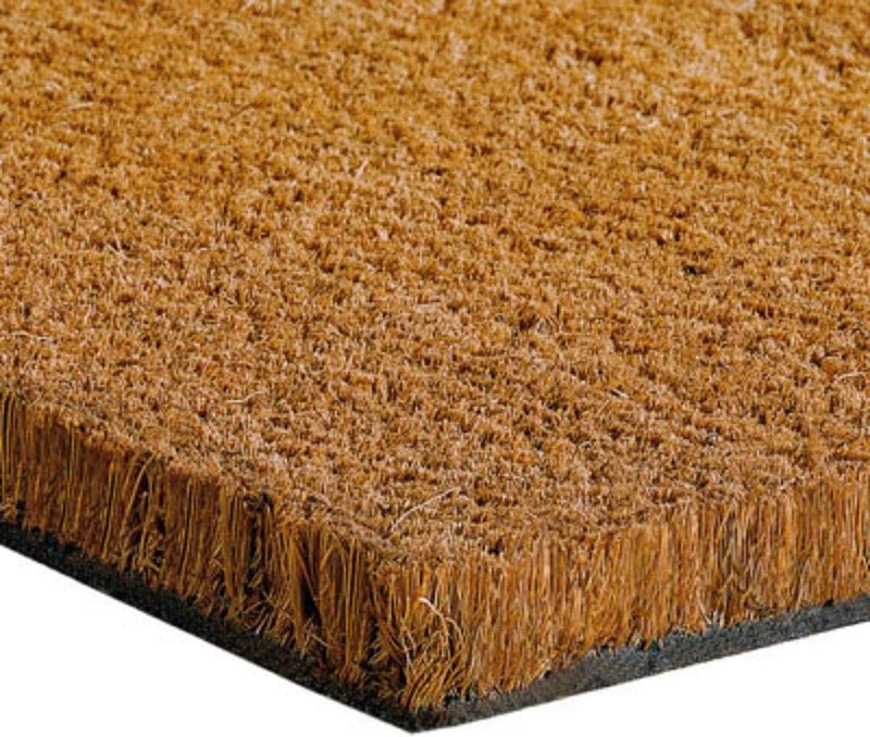 FloorPro Living Coir Matting for Entrances  Tough Bristles  Doorway Coconut Entrance Mat Strips  Cut to Size  Doormats 06m x 1m 60cm x 100cm