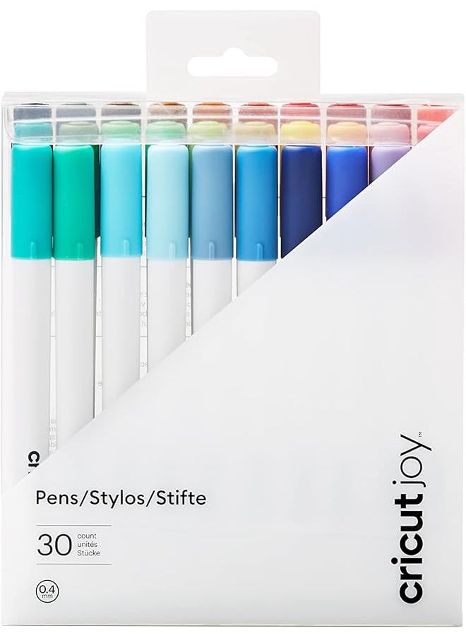Cricut - Joy Permanent Fine Point Pens 30 Pack 0.4 Mm - Image 1