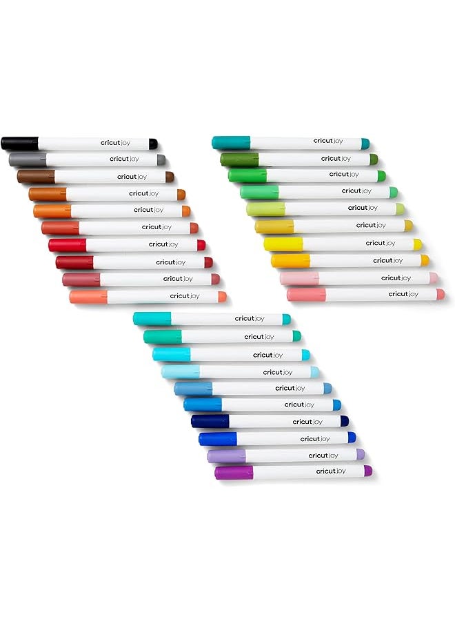 Cricut - Joy Permanent Fine Point Pens 30 Pack 0.4 Mm - Image 1