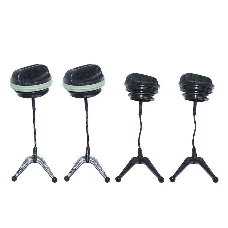 AUMEL Fuel Oil Cap Kit For Husqvarna 340 345 346XP 350 353 Chainsaw, Leak Proof Fuel Oil with Oil Cap Replace 537215202, 503903901