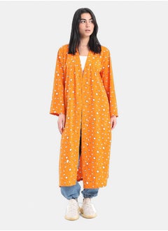 Clue Printed Long Sleeves Kimono  - Image 1