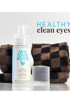 We Love Eyes: Tea Tree Eyelid Foaming Cleanser - Vegan. All natural. Cruelty free. Safe for false lashes and eyelash extensions. - pzsku/Z0037DEF92417984F1539Z/45/_/1739543127/0fcfeebe-b9d0-454d-94e2-0657a780dc25