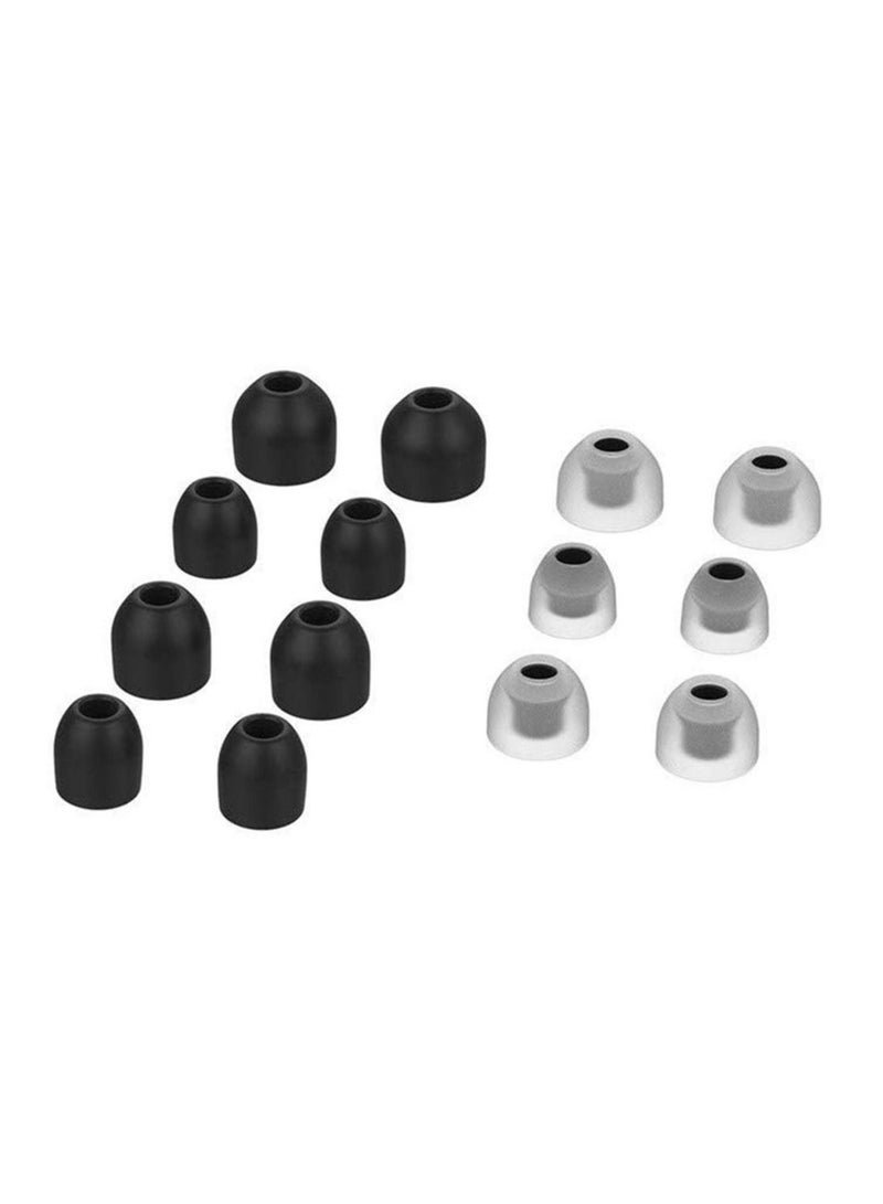 7 Pairs Silicone Earbuds Ear Tips compatible with Sony WF-1000XM3 In-Ear Earphone Cover Eartips Replacement Ear Pads-Black  - Image 1