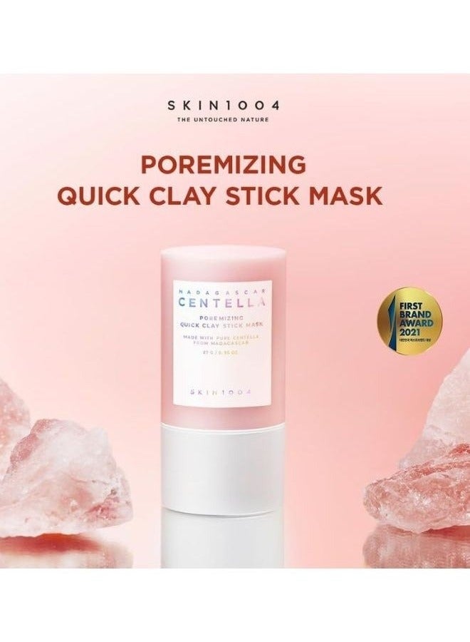 سكين قناع SKIN1004 سنتيلا الطيني العصا 27غ – قناع بدون فوضى للرؤوس السوداء، الدهون وخلايا الجلد الميت | مناسب للبشرة الحساسة - Image 3