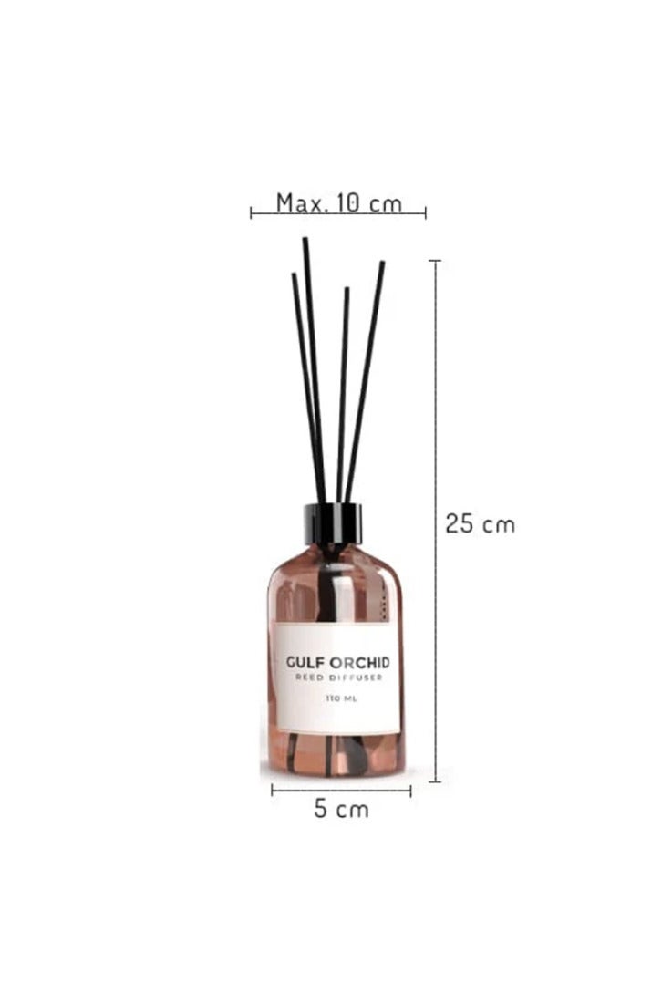 Gulf Orchid Diffuser, 110 ml - Lemongrass - Image 3