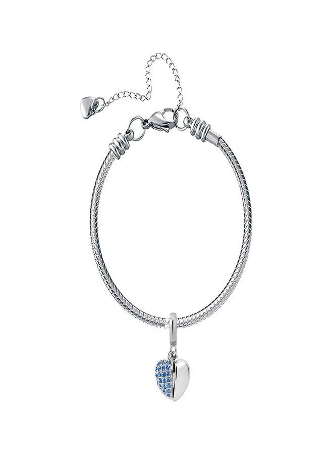 KunBead Auntie Aunt Love Heart Birthstone Crystal Dangle Charms Compatible with Pandora Bracelet Necklace Birthday Jewelry Gifts for Women - Image 5