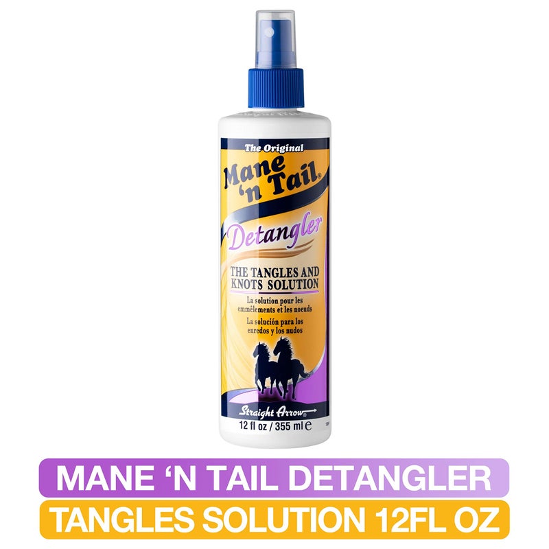Mane 'n Tail Detangler 12 oz â€“ pH Balanced Formula to Eliminate Tangles, Knots & Split Ends, Adds Shine and Improves Manageability - Image 3