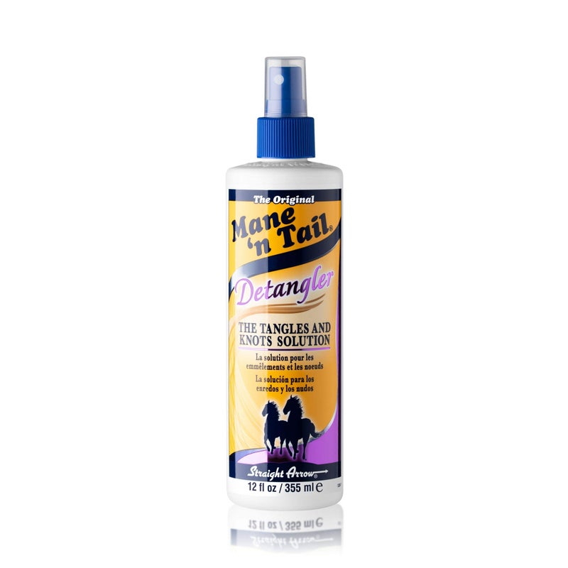 Mane 'n Tail Detangler 12 oz â€“ pH Balanced Formula to Eliminate Tangles, Knots & Split Ends, Adds Shine and Improves Manageability - Image 1
