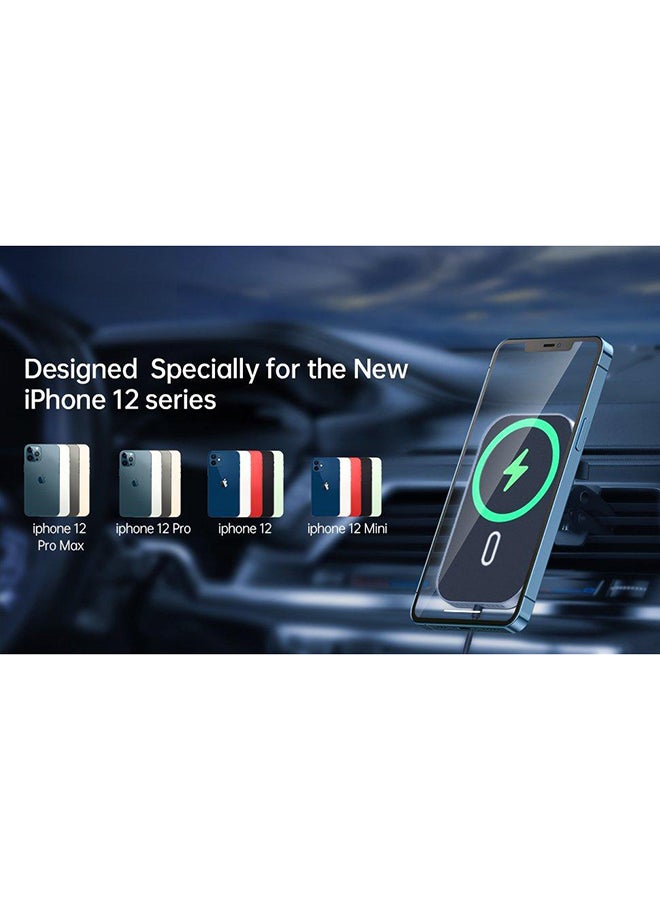 CHOETECH Car Vent Magsafe Wireless Charging Phone Holder 15W - Image 3