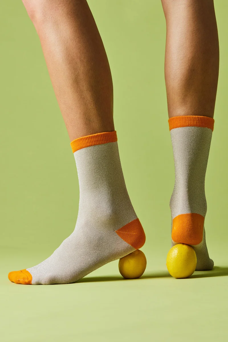 Typo Mid Crew Socks