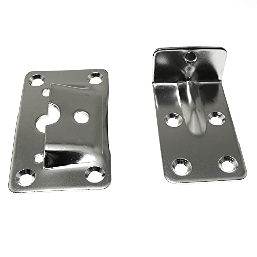 RLECS Table Bracket 2 Sets Stainless Steel Removable Table Support Rod - Image 2