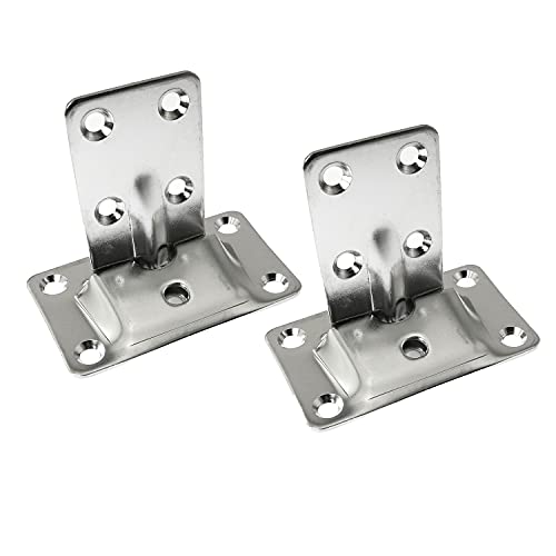 RLECS Table Bracket 2 Sets Stainless Steel Removable Table Support Rod - Image 1