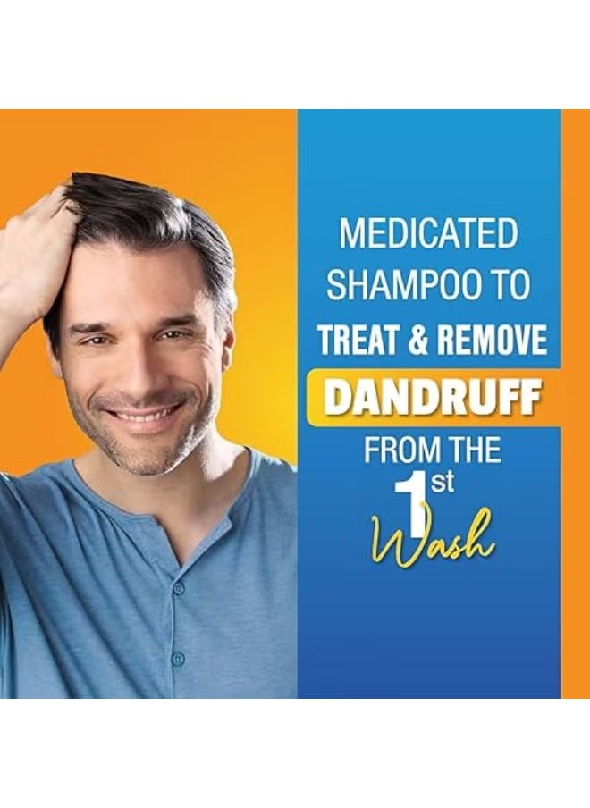 Anti-Dandruff Shampoo with Ketoconazole 100ml Clinically Proven Soothes Itchy Scalp Visible Results from First Wash
