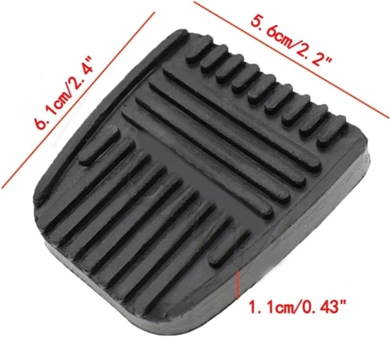 Wivplex Clutch Brake Pedal Rubber Pad for 4RUNNER - Image 2