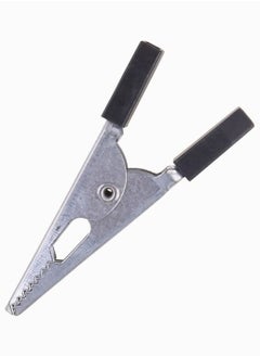 Y&D Alligator Clip, SYOSI Iron Clip Test with Sheath, Wire Ground Power Conductive 52MM Thick Iron, Cage Parrots Birds Prevent Escape Metal Safety Door Lock Accessories, Large 5Pcs  - Image 5