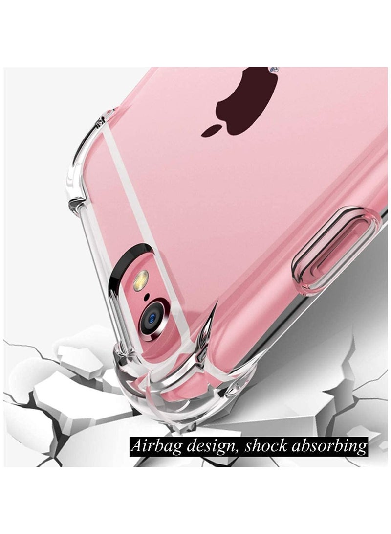 iPhone 7 Ultra Slim Thin Case Soft TPU Material with 4 Corners Bumper Shockproof Protection Anti-Scratch Anti-Drop Shockproof Cell Phone Case - Image 2