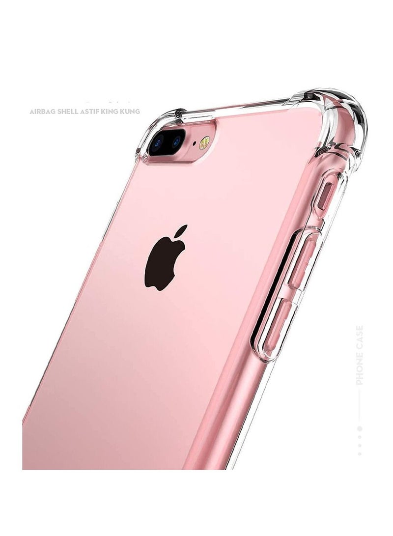 iPhone 7 Ultra Slim Thin Case Soft TPU Material with 4 Corners Bumper Shockproof Protection Anti-Scratch Anti-Drop Shockproof Cell Phone Case - Image 3