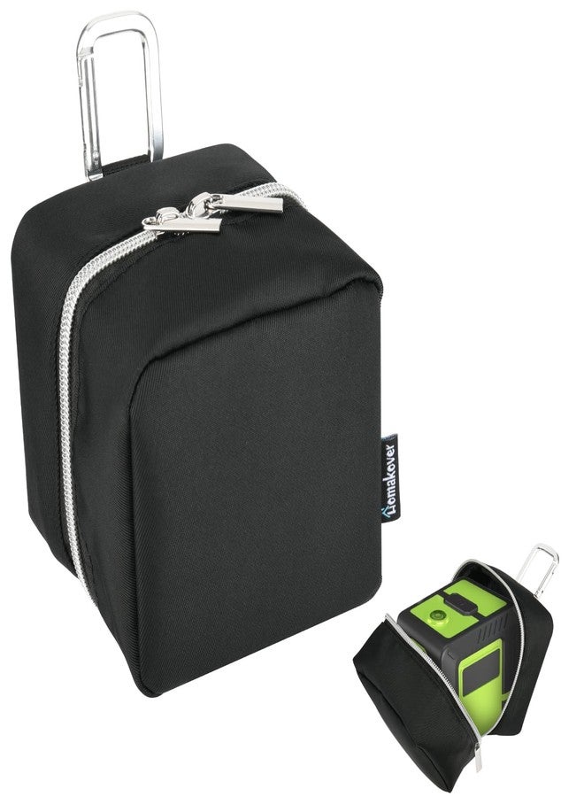 Homakover Carrying Case for BOSCH, Klein, RockSeed Self-Leveling Cross-Line Laser, Laser Level Carrying Pouch, Vertical & Horizontal Line, Rotatable 360 Degree, Portable Storage Bag Shockproof, Case Only Black - Image 1