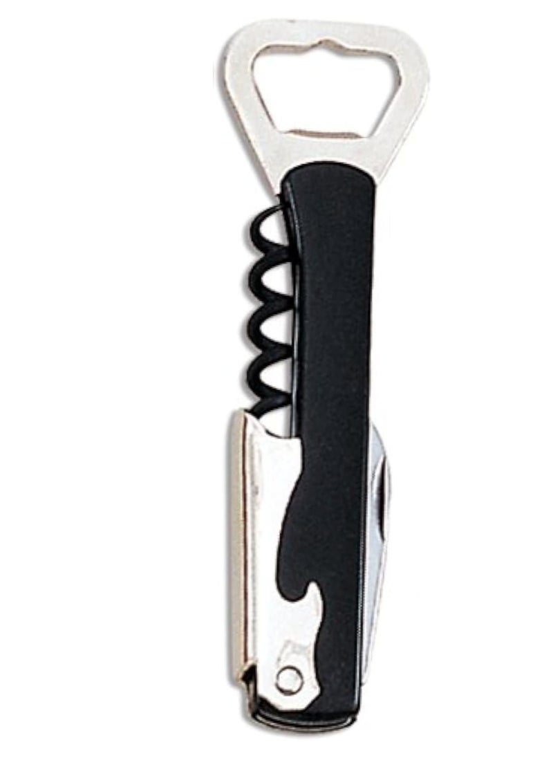 Vitacelli Waiters Cork Scissorsrew 5 Pieces-Teflon, Black, 130 x 20 x 10 cm 
