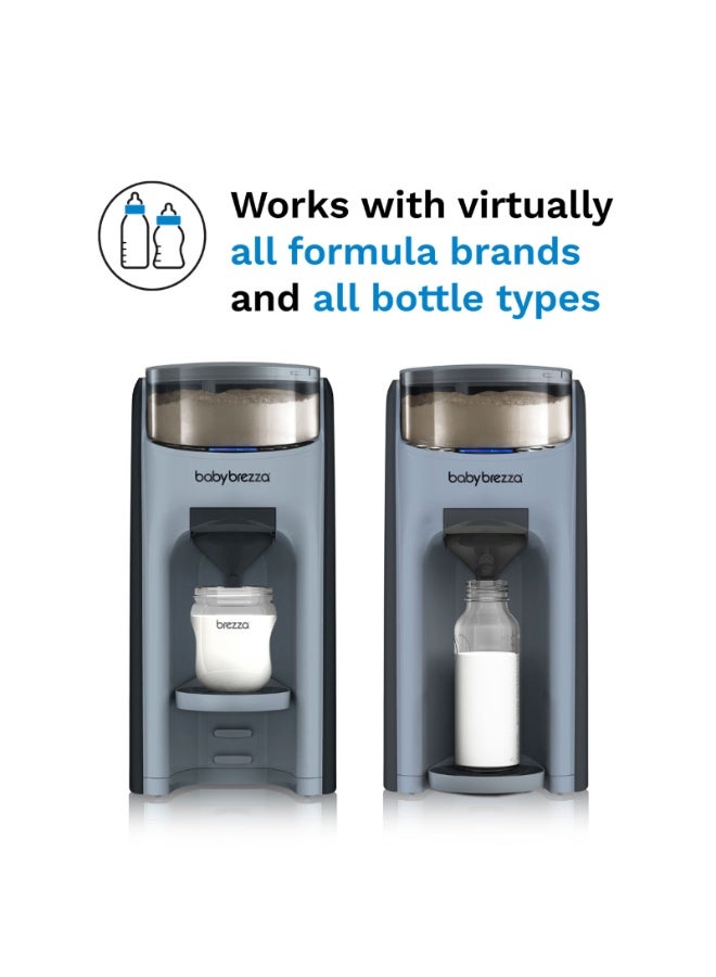 Baby Brezza New and Improved Formula Pro Advanced Formula Dispenser Machine - Automatically Mix a Warm Formula Bottle Instantly - Easily Make Bottle with Automatic Powder Blending, Slate - Image 3