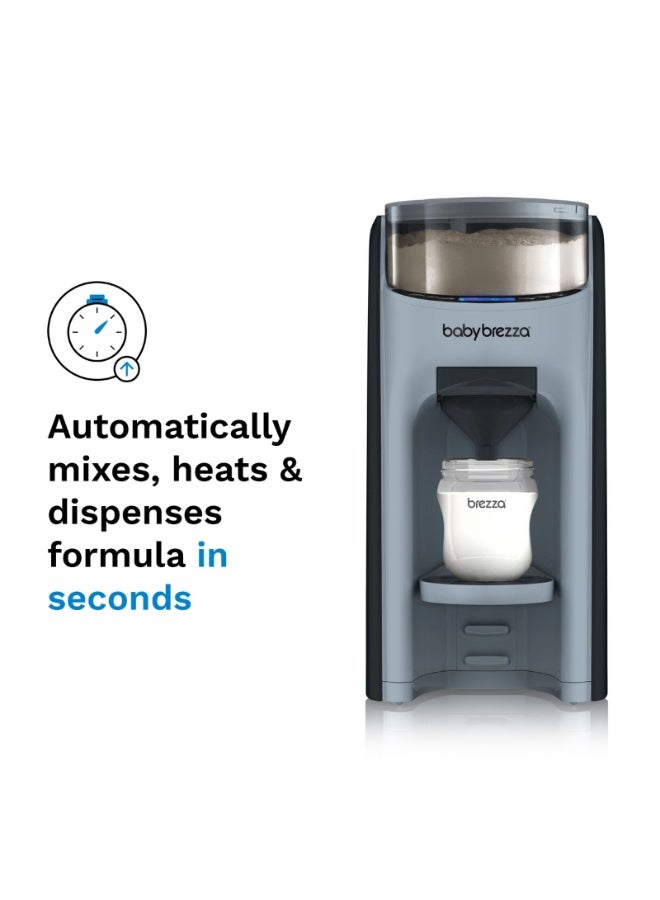 Baby Brezza New and Improved Formula Pro Advanced Formula Dispenser Machine - Automatically Mix a Warm Formula Bottle Instantly - Easily Make Bottle with Automatic Powder Blending, Slate - Image 5