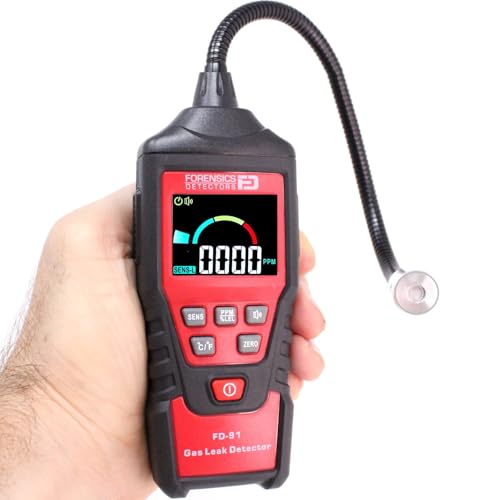 FORENSICS DETECTORS FD Gas Leak Detector by Forensics | 10ft Drop Test Pass | Natural Gas, Alcohols, Methane, Combustibles, Acetone, Ethanol, Propane, Butane, Gasoline, Diesel, IPA, Toluene, LPG, LNG | - Image 1