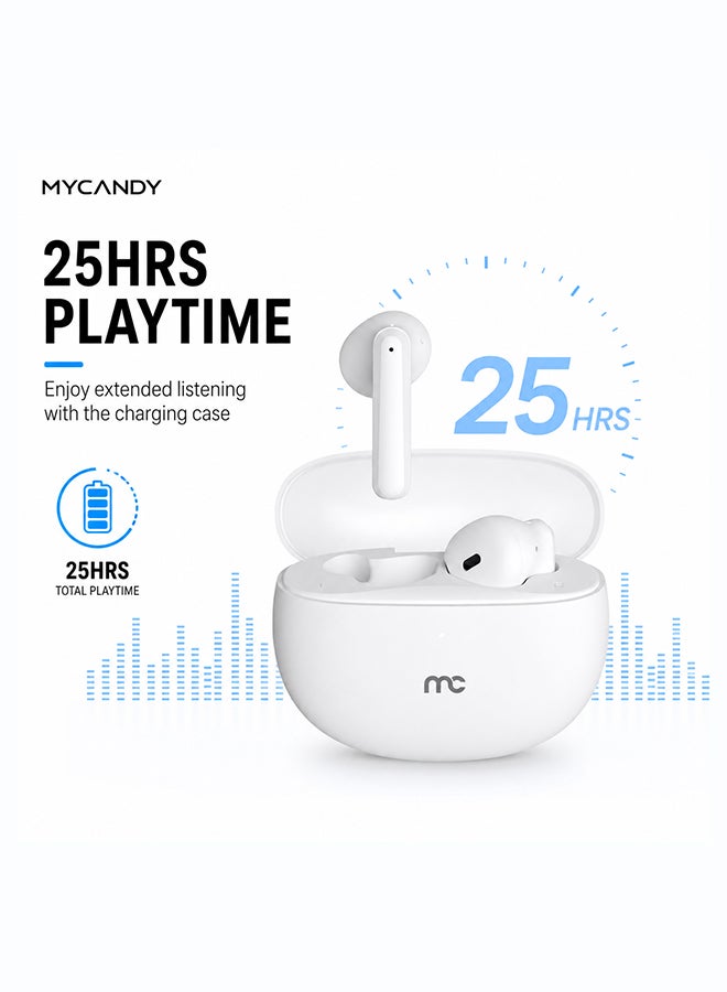 MYCANDY True Wireless Enc White - Image 3