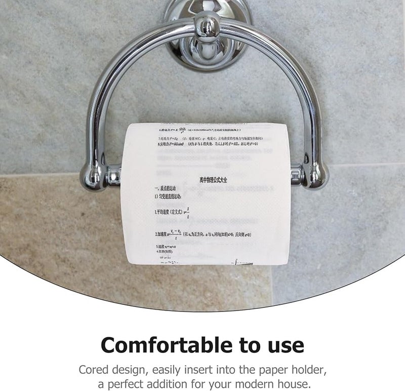 VICASKY 4 Rolls Funny Chemical Physics Formula Toilet Paper Premium For Home Classroom - Image 3