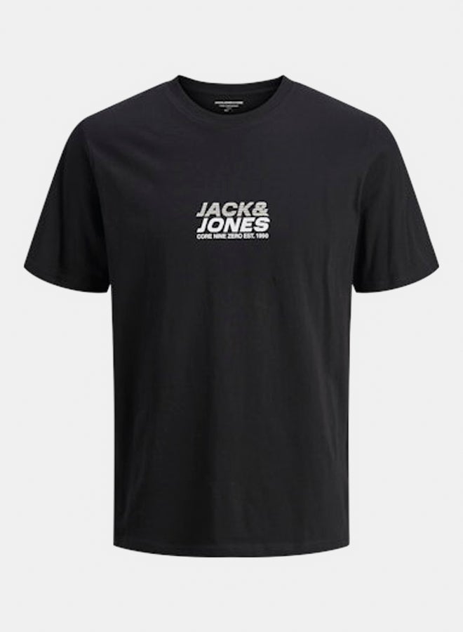 JACK & JONES JACK & JONES Mens Tarmac Branding Tee Crew Neck 
